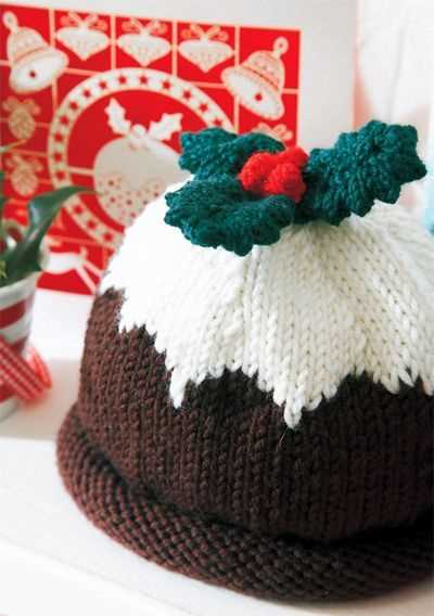 Knitting pattern christmas pudding