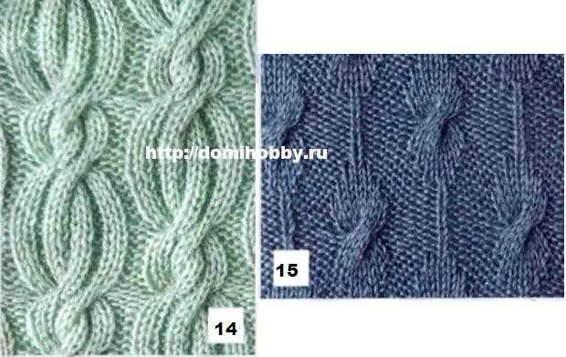 Braids knitting patterns