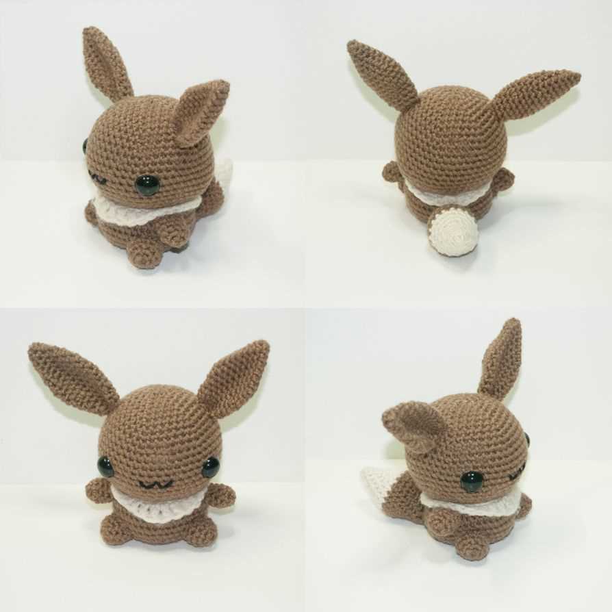 Knitting pattern for pokemon characters