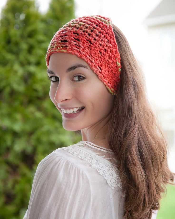 Free bandana knitting pattern