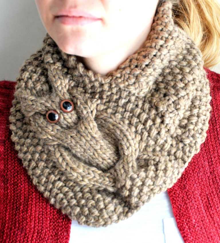 Hand knit cowl patterns