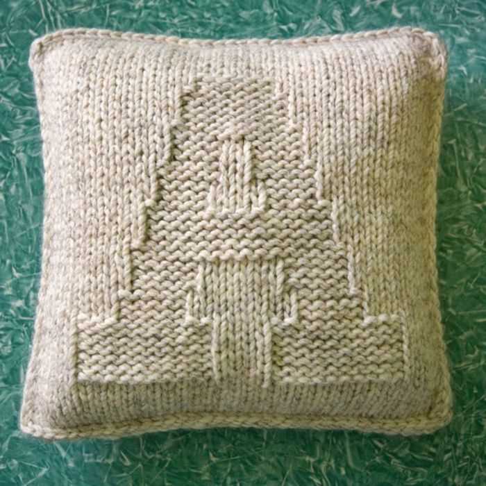 Hand knitted pillow patterns