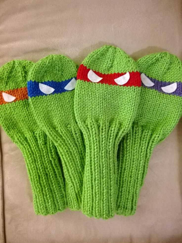 Hand knit free knitting patterns for golf club head covers