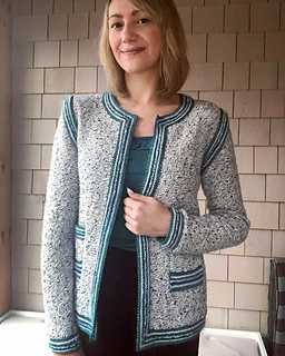 Harper jacket knitting pattern