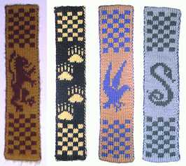 Harry potter bookmark knitting pattern