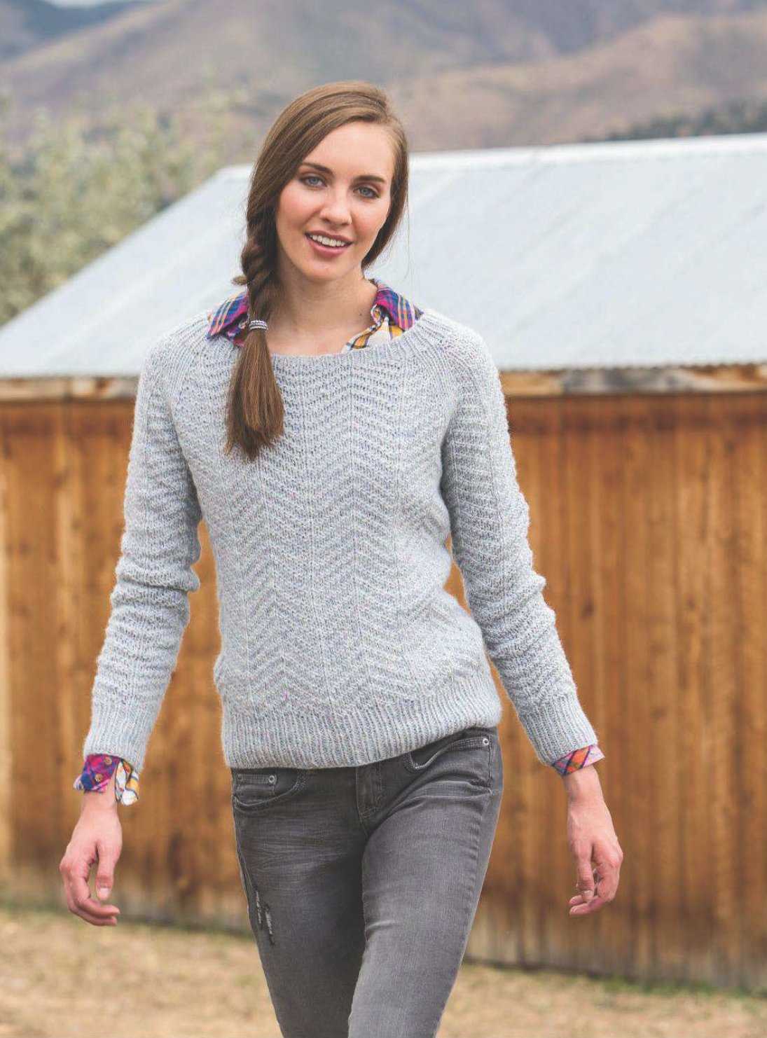 Top down sweater knitting pattern free