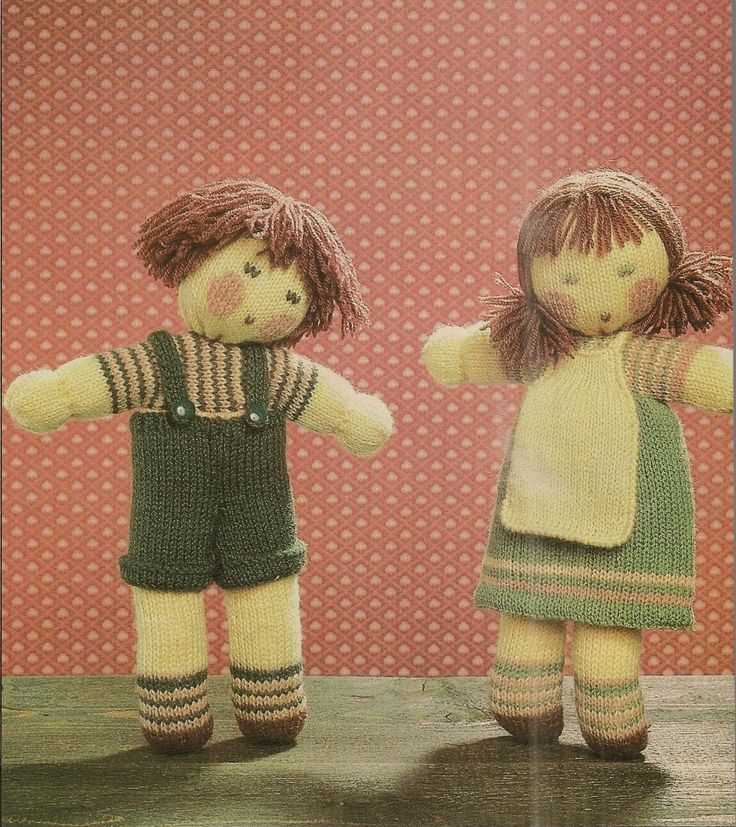 Vintage doll knitting patterns