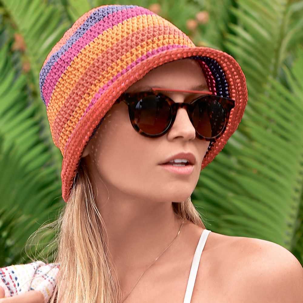 Knit a bucket hat pattern