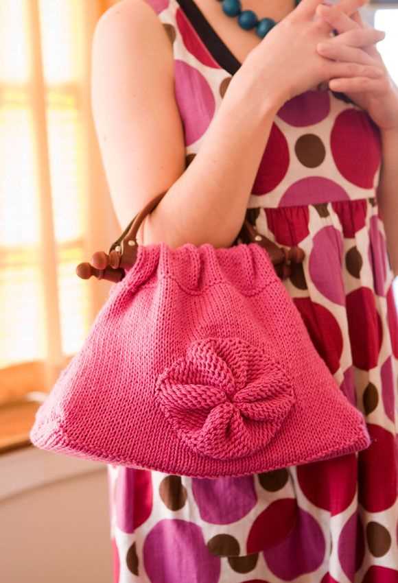Knitting tote pattern