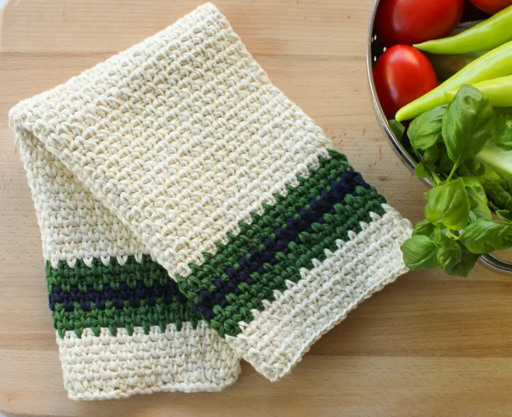 Knitted dish towel patterns free