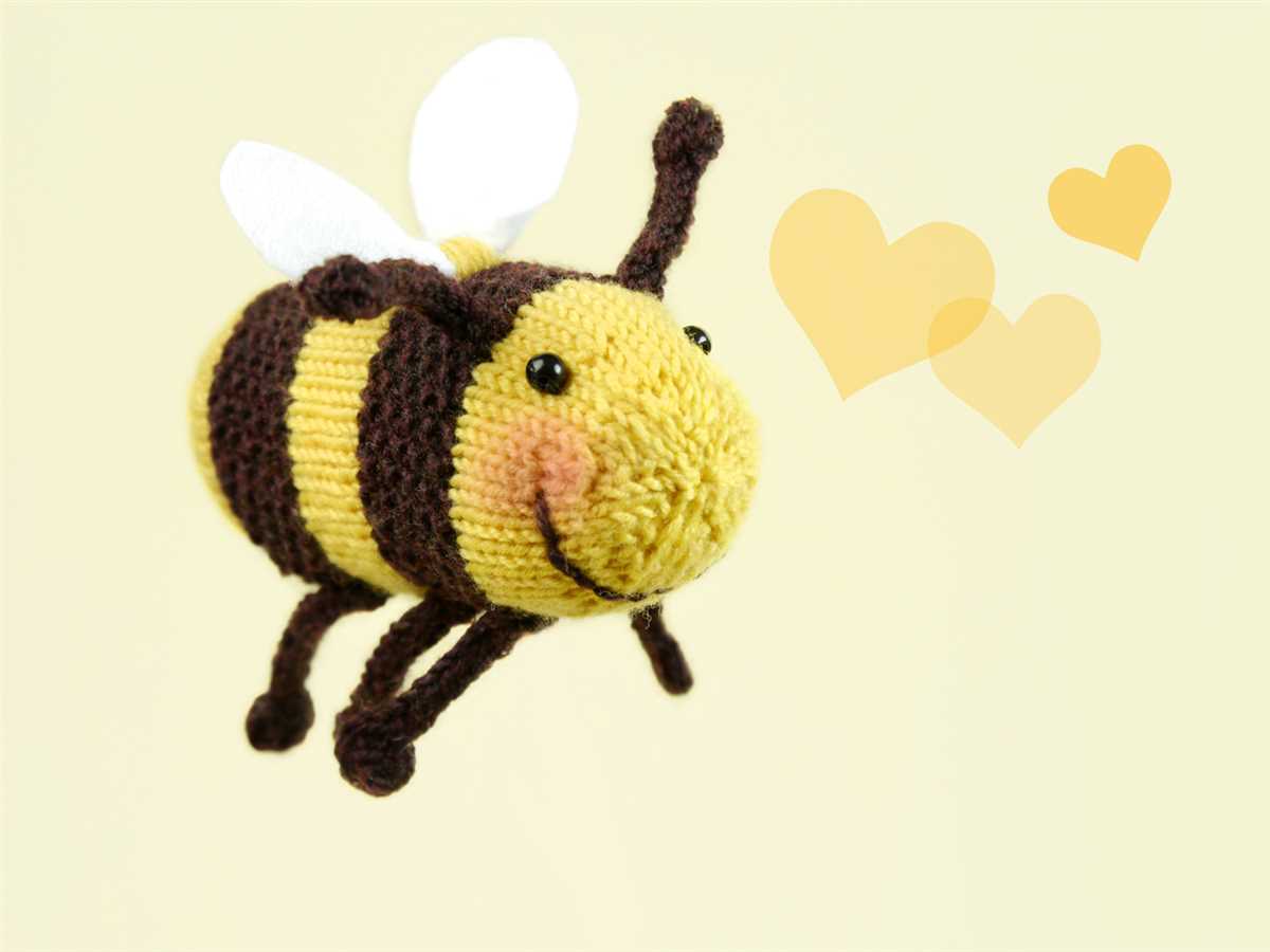 Honey bee bears knitting patterns