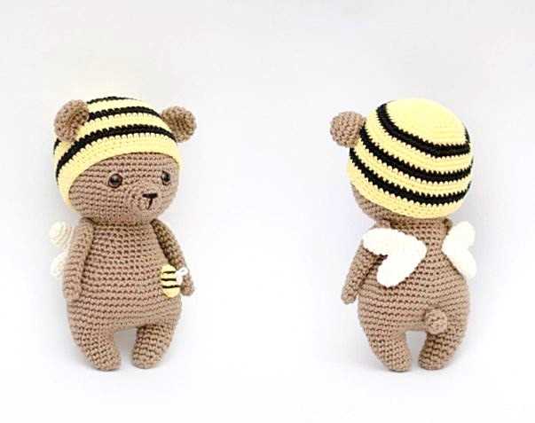 Honey bee bears knitting patterns