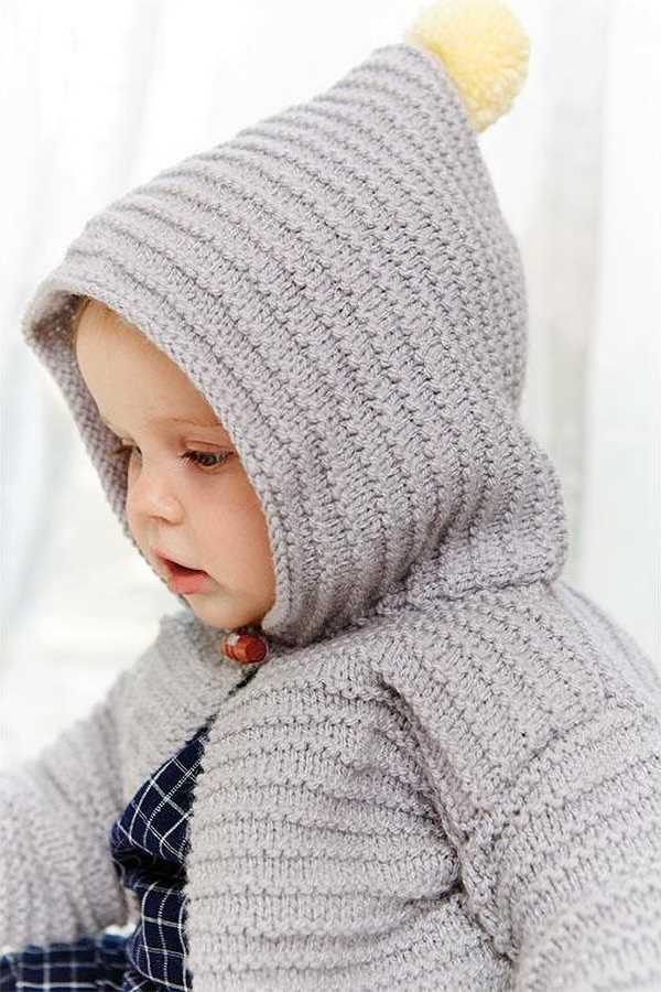 Hood knitting pattern