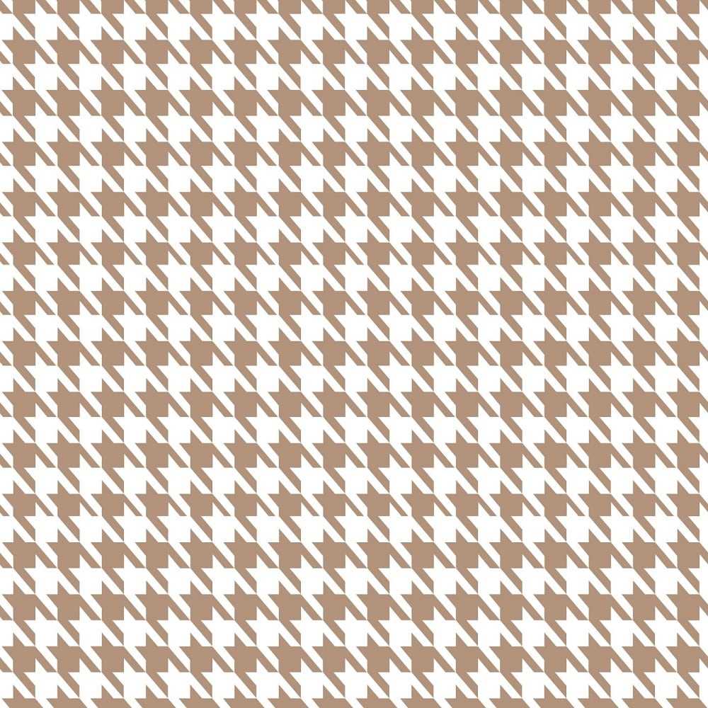 Houndstooth knitting pattern in the round