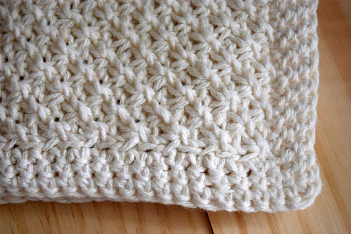 How to knit dishcloths free patterns