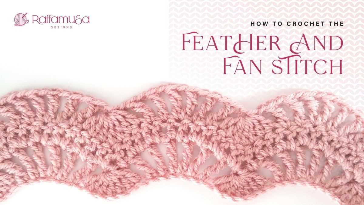 How to knit feather and fan pattern