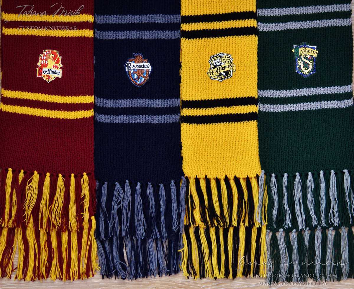 Harry potter ravenclaw scarf knitting pattern