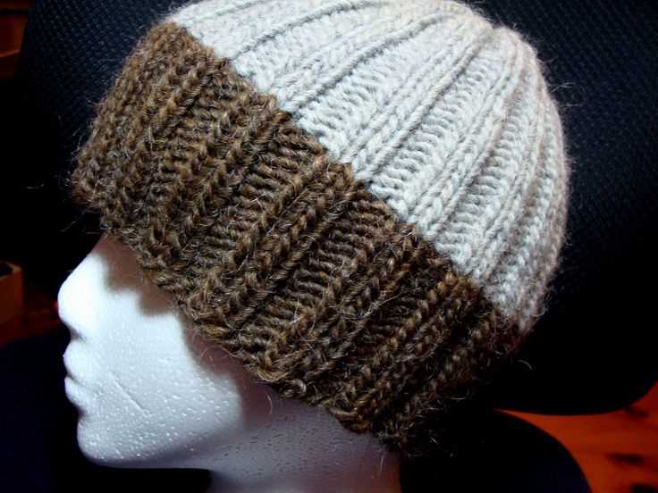 Mens hat free knitting pattern