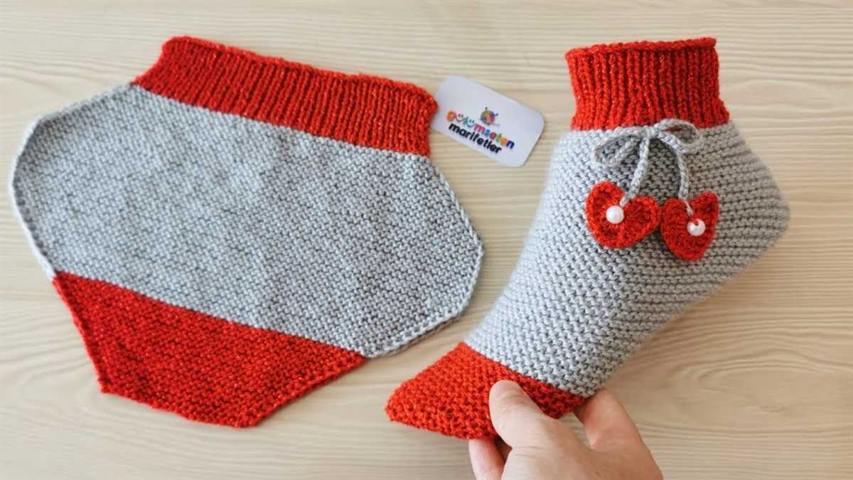 Easy pattern to knit slippers