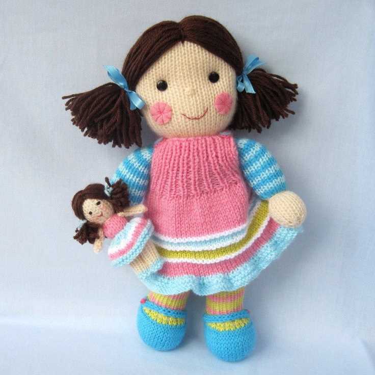 Knitted doll pattern free