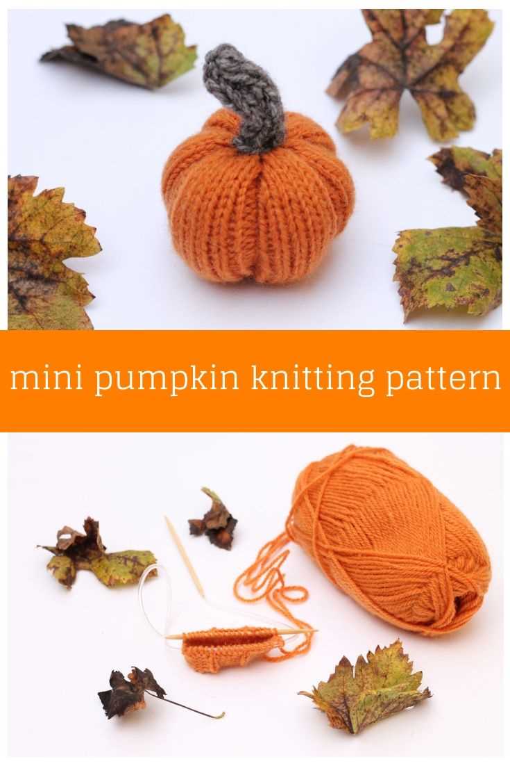 Knit a pumpkin free pattern