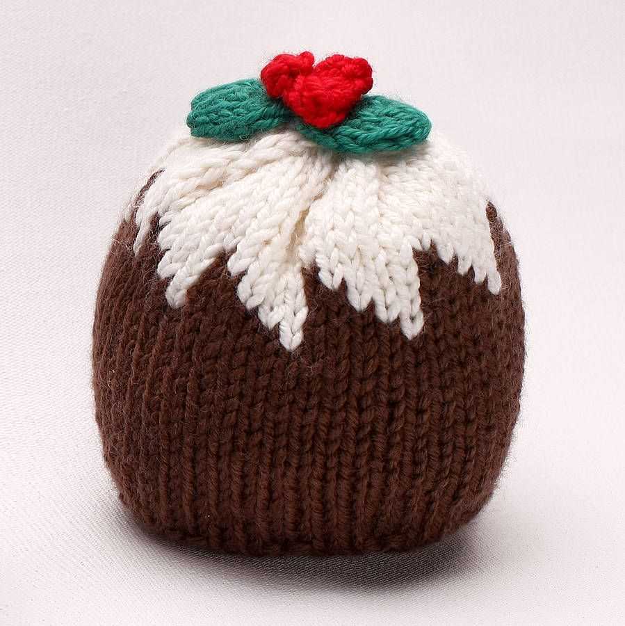 Knitting pattern christmas pudding