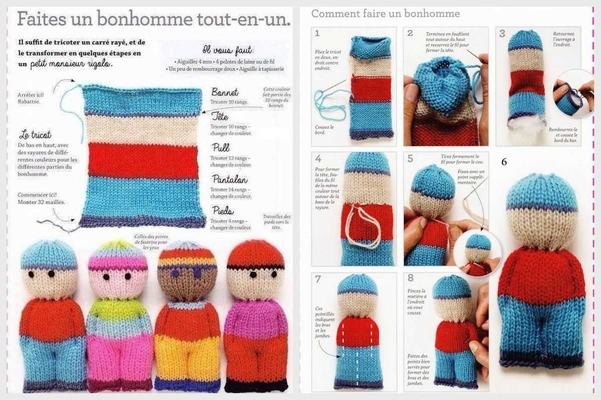 Knit doll pattern free