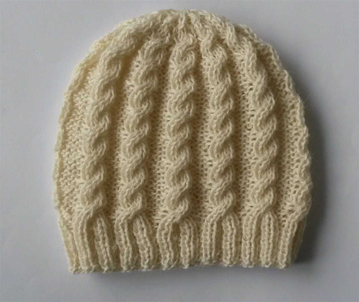 Icelandic wool hat knitting pattern