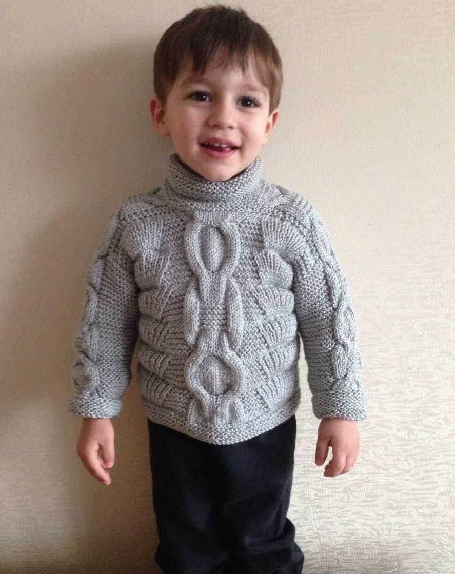 Boy sweater knitting pattern free