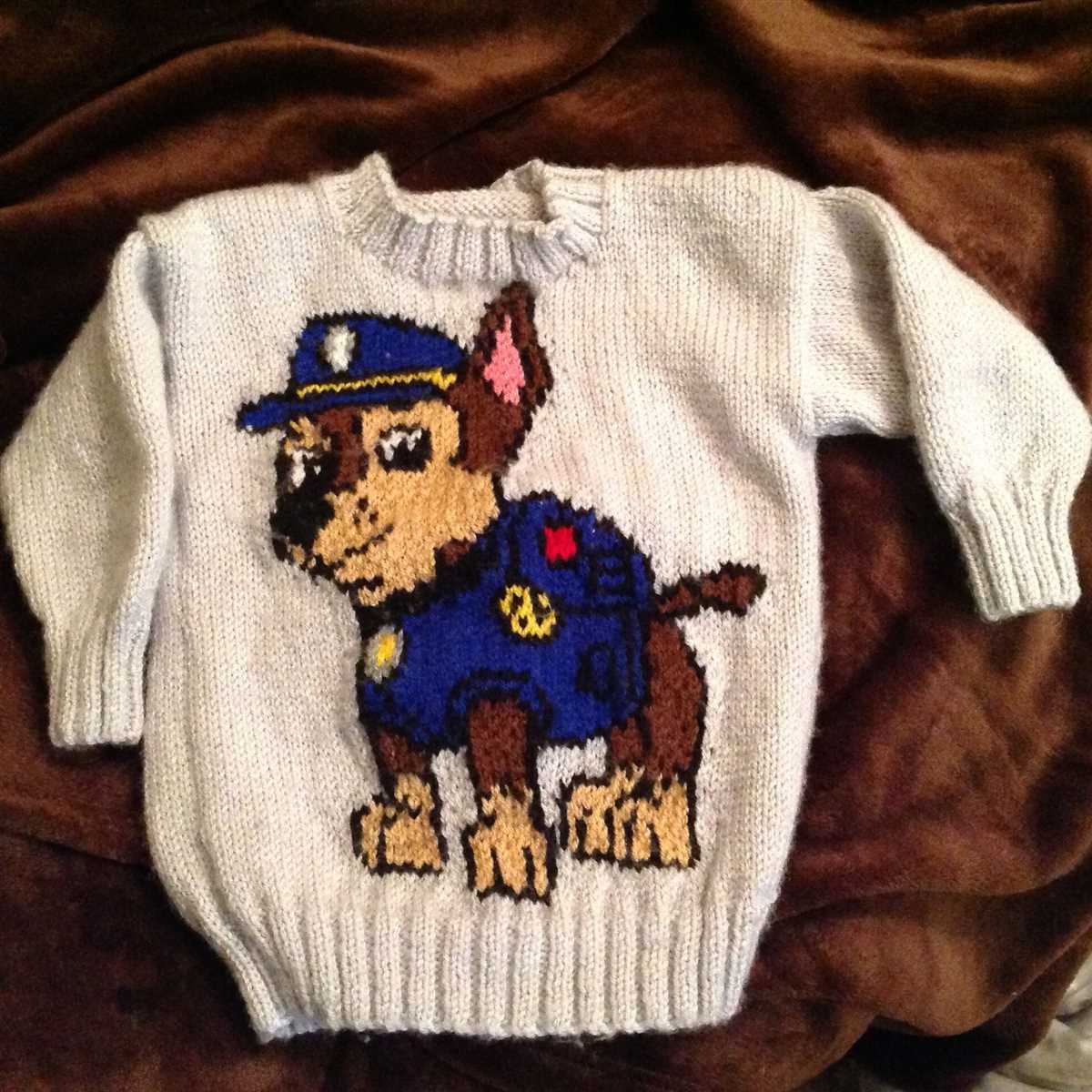 Knitting pattern for paw patrol characters