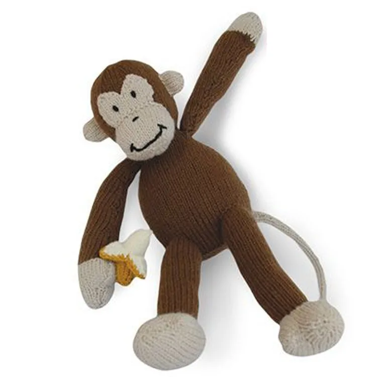 Knitted monkey toy pattern free