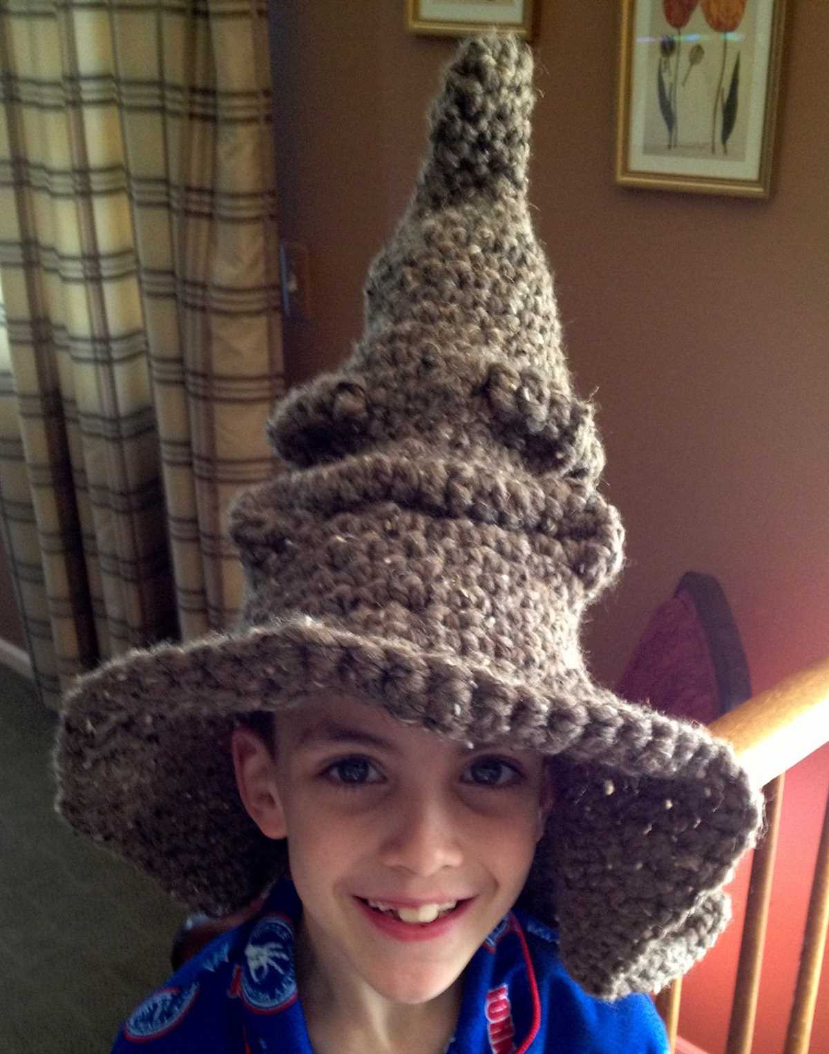 Sorting hat knitting pattern