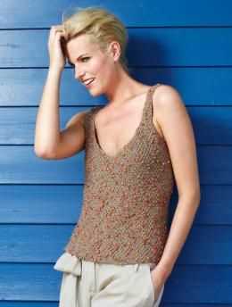 Ladies tank top knitting pattern free