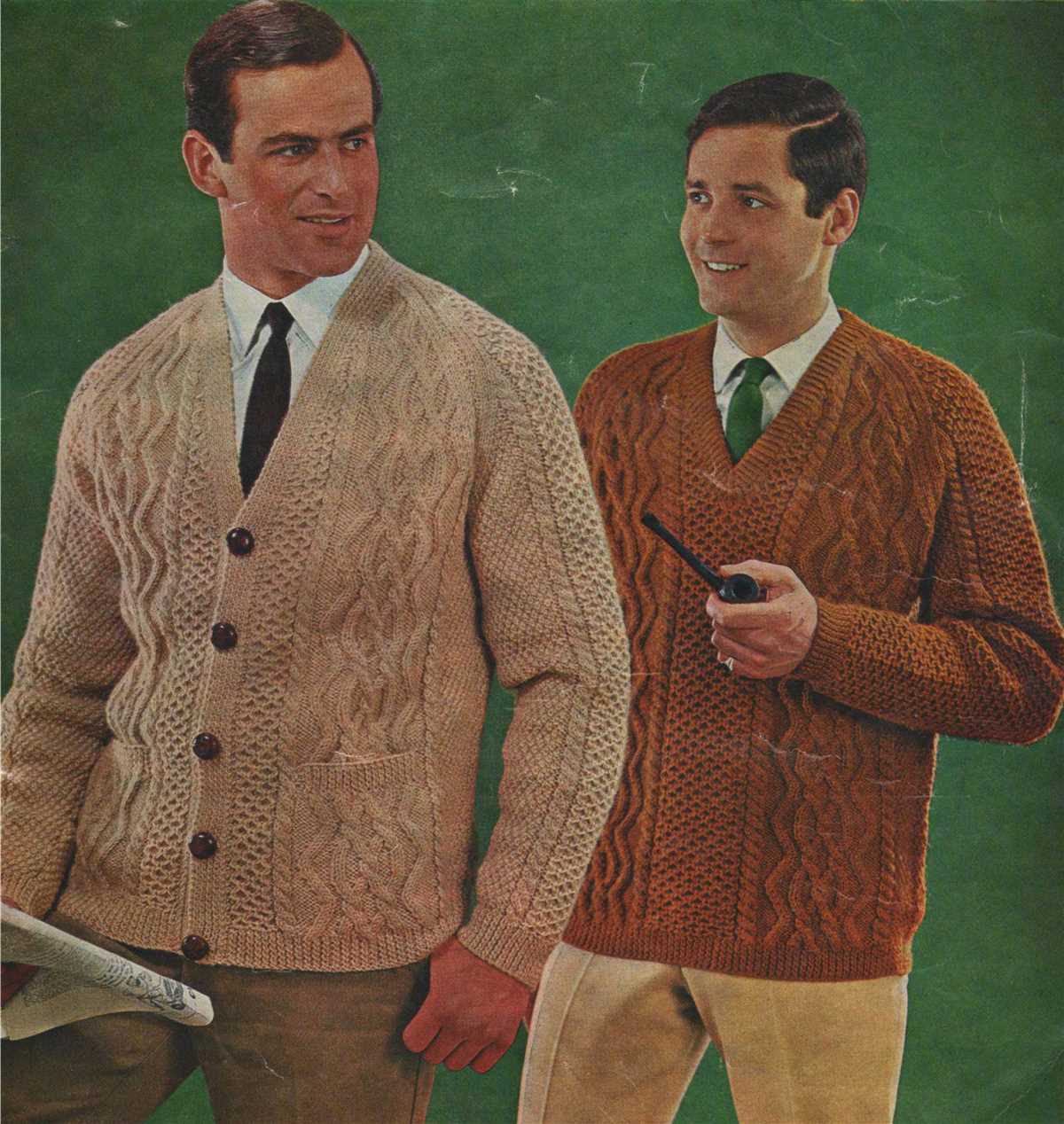 Mens shawl neck cardigan knitting pattern