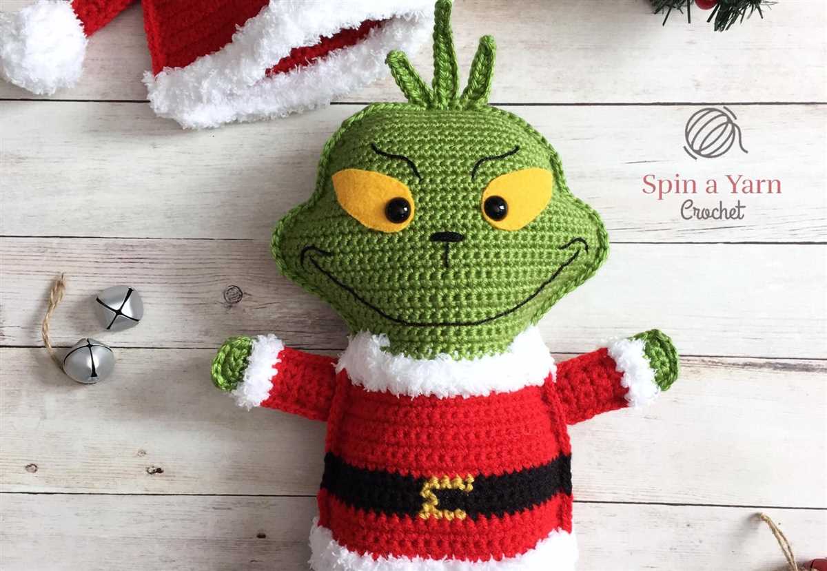 The grinch knitting pattern