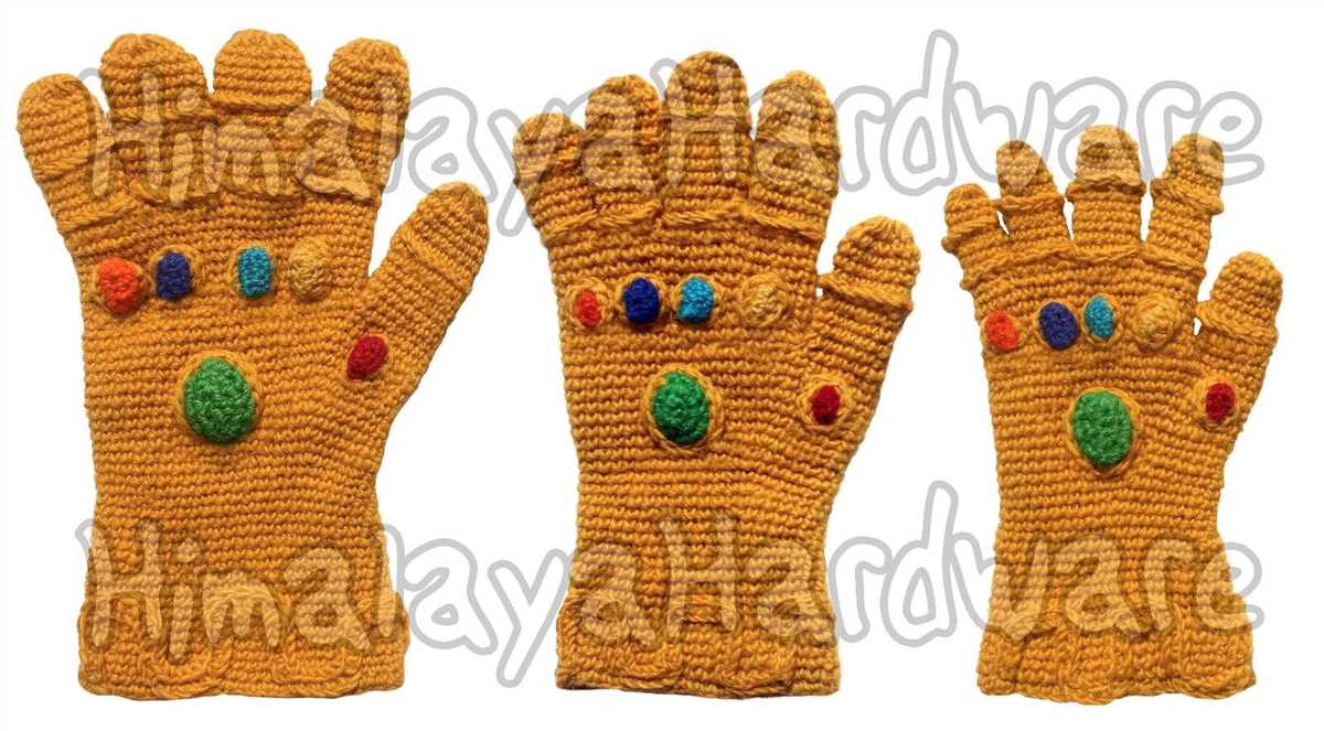 Infinity gauntlet knitting pattern free