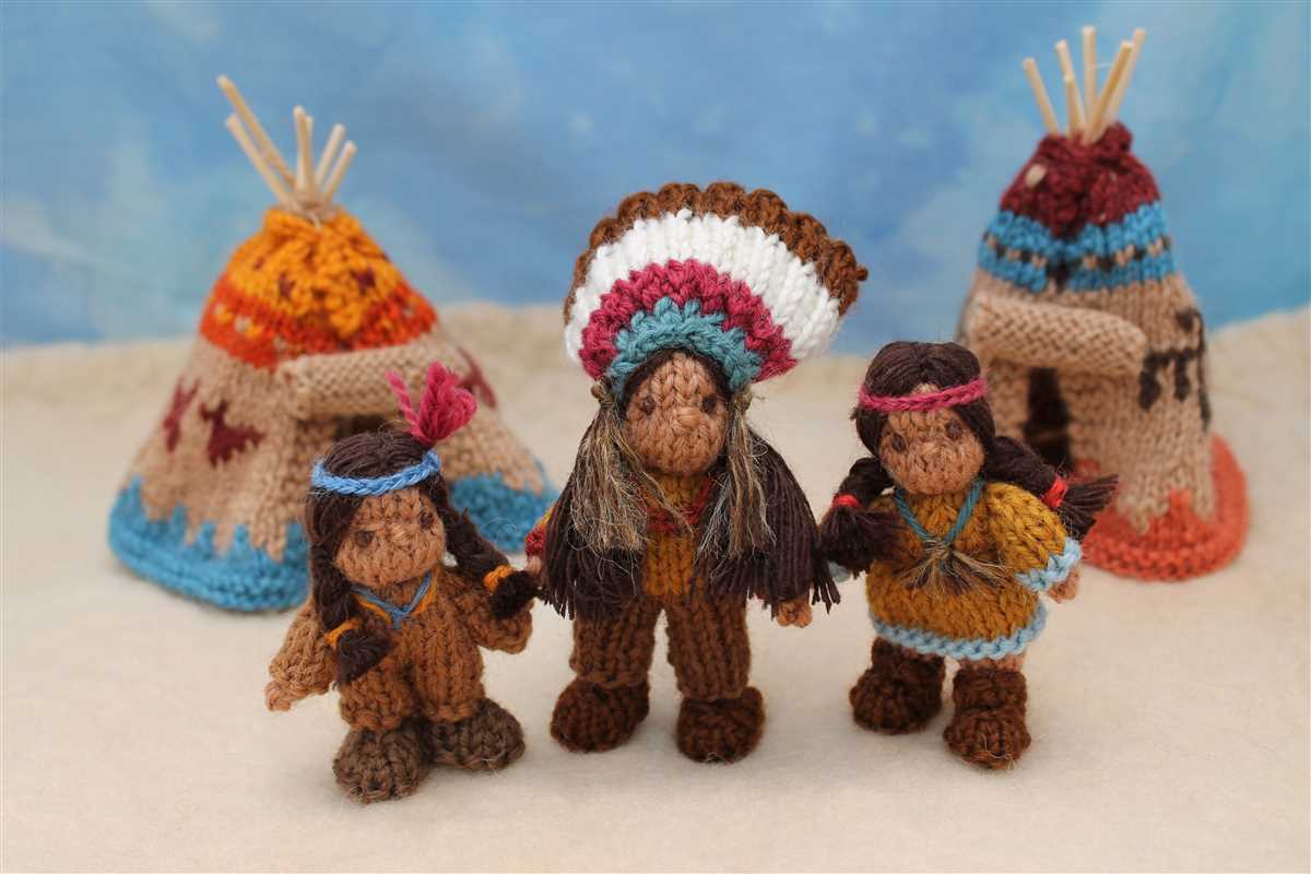 Miniature knitting patterns free