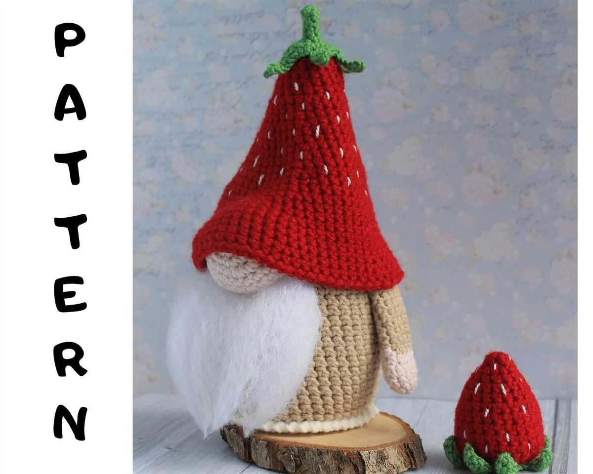 Gnome knitting pattern