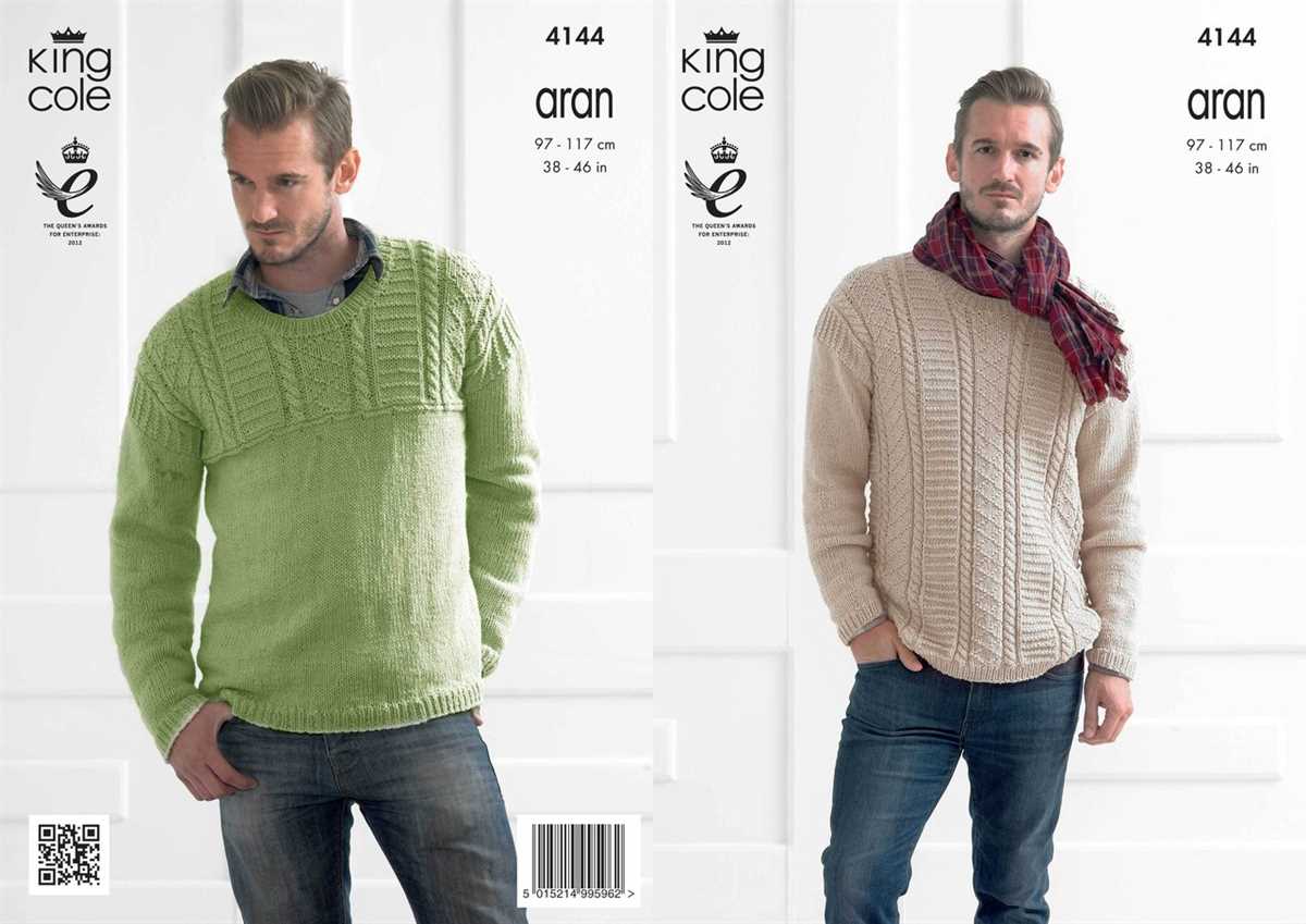 Free knitting pattern for men's raglan sweater