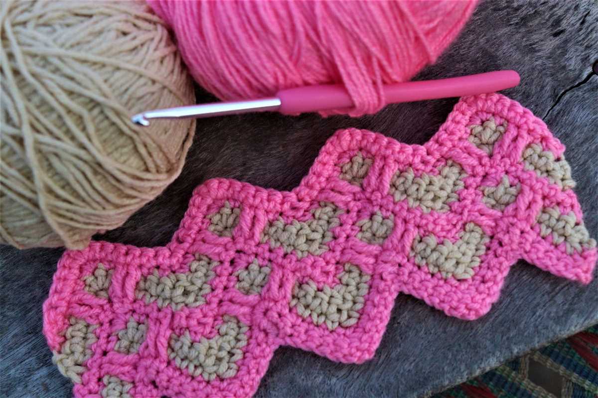 Free pattern for knitted heart blanket