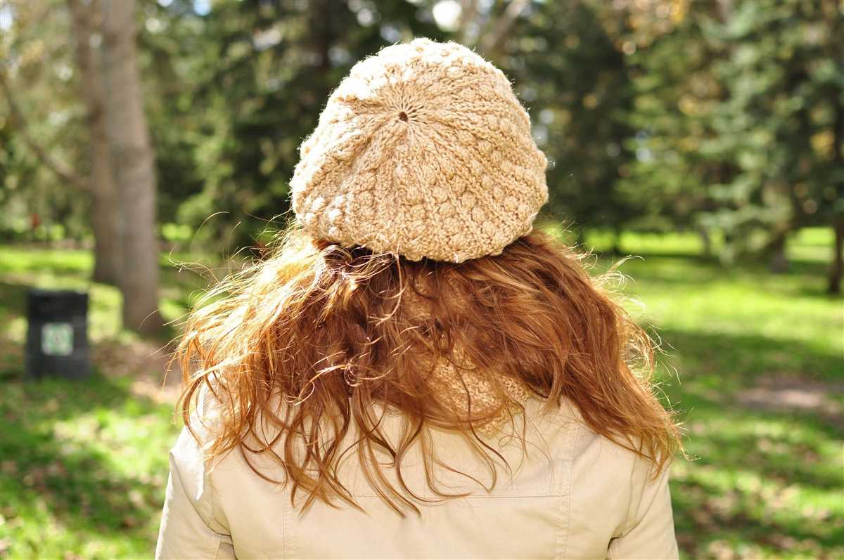 Beginner knit hat pattern straight needles