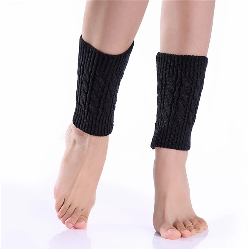 Knitted ankle warmers pattern