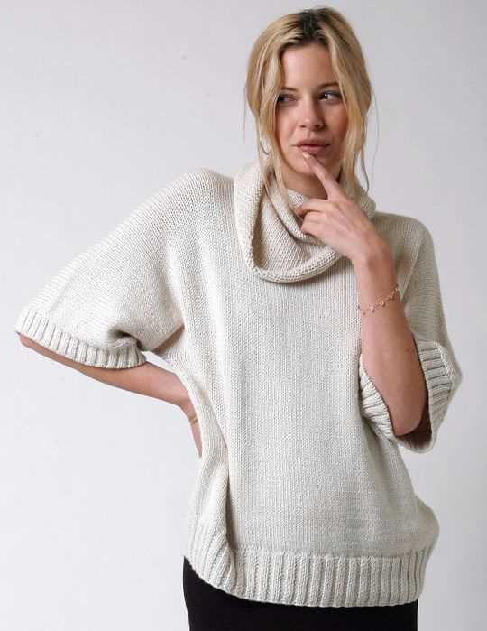 Cowl neck sweater pattern knit