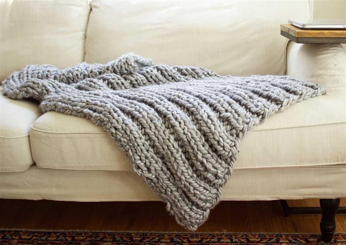 Knitting blanket pattern for beginners