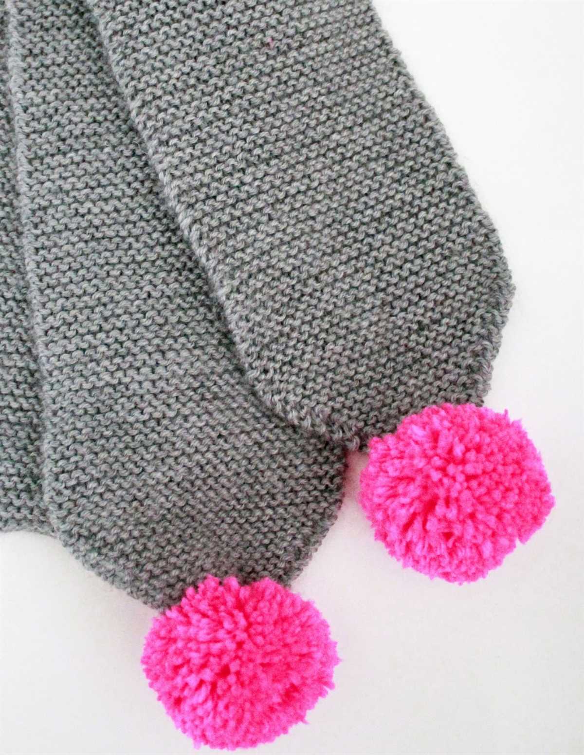 Pom pom knitting patterns