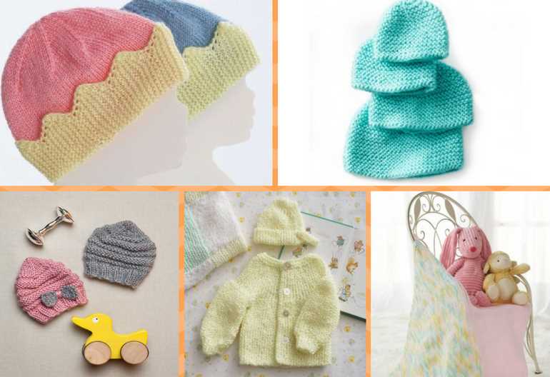 Free knitted baby hat pattern