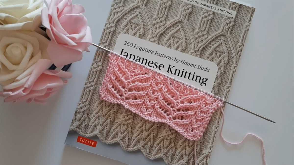 Japanese knitting pattern books