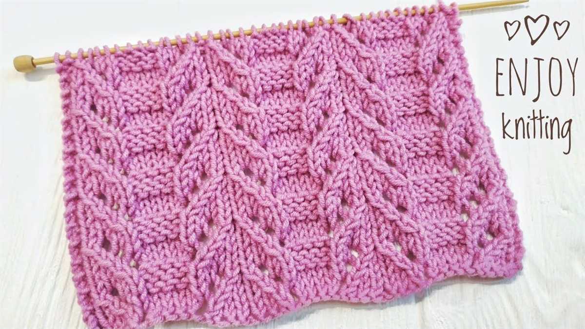 Japanese knitting patterns