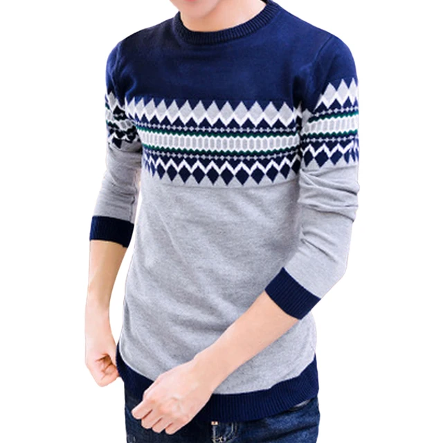 Basic mens sweater knitting pattern