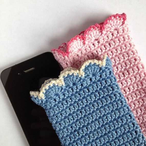 Free knitting patterns cell phone bags